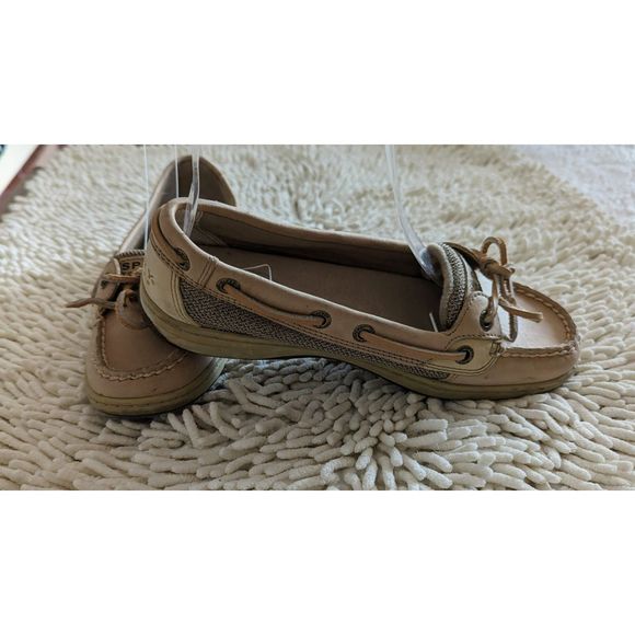 Sperry Top Sider womens leather/syn upper boat shoes  SZ 6 - Picture 3 of 13